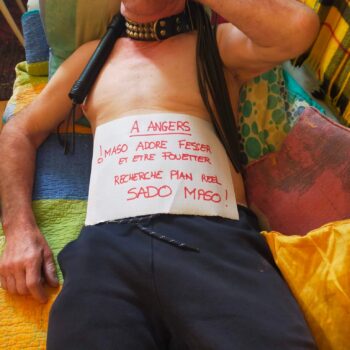Homme soumis cherche correction et fouettage magistral sur Angers